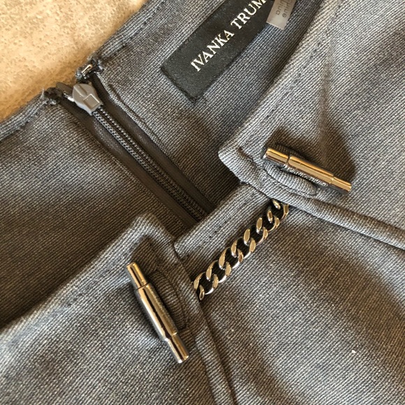 Ivanka Trump business dress in dark Grey. - Picture 7 of 8